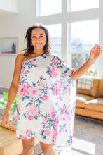 Load image into Gallery viewer, Forever Smitten Floral One Shoulder Dress