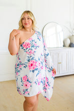 Load image into Gallery viewer, Forever Smitten Floral One Shoulder Dress