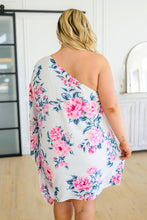 Load image into Gallery viewer, Forever Smitten Floral One Shoulder Dress