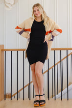 Load image into Gallery viewer, Fully Justified Ruched Wrap Dress
