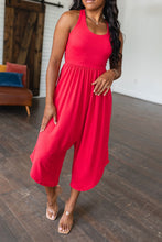 Load image into Gallery viewer, Good Idea Jumpsuit in Red