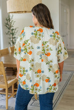 Load image into Gallery viewer, Good Morning Floral V-Neck Blouse