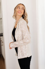 Load image into Gallery viewer, I Know You're Busy Sequin Blazer