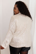 Load image into Gallery viewer, I Know You're Busy Sequin Blazer