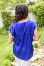 Load image into Gallery viewer, Isn't it Ironic Shirt in Blue