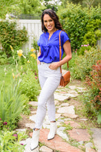 Load image into Gallery viewer, Isn't it Ironic Shirt in Blue