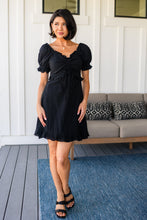 Load image into Gallery viewer, It's Cocktail Hour Ruffle Detail Dress