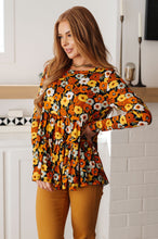 Load image into Gallery viewer, Let's Get Going Floral Babydoll Top