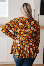 Load image into Gallery viewer, Let's Get Going Floral Babydoll Top