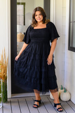 Load image into Gallery viewer, Midnight Waltz Midi Dress
