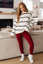 Load image into Gallery viewer, More or Less Striped Sweater
