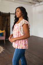 Load image into Gallery viewer, Not So Serious Floral Blouse in Pink