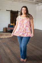 Load image into Gallery viewer, Not So Serious Floral Blouse in Pink