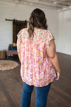 Load image into Gallery viewer, Not So Serious Floral Blouse in Pink