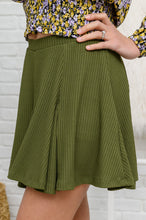 Load image into Gallery viewer, November Romance Skort in Olive