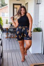 Load image into Gallery viewer, Party Animal Leopard Print Satin Set in Black