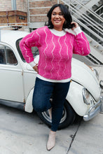 Load image into Gallery viewer, Pop Culture Zig Zag Sweater