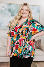Load image into Gallery viewer, Pretty in Paradise Floral Blouse