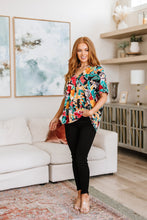 Load image into Gallery viewer, Pretty in Paradise Floral Blouse