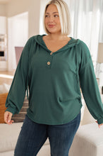 Load image into Gallery viewer, Rainy Day Henley Hoodie