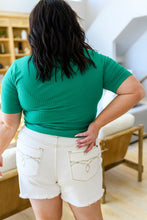 Load image into Gallery viewer, Sentimental Feelings Square Neck Top in Kelly Green