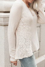 Load image into Gallery viewer, Side Of Art Top In Beige