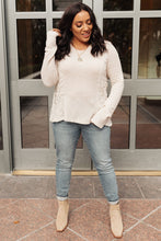 Load image into Gallery viewer, Side Of Art Top In Beige