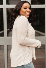 Load image into Gallery viewer, Side Of Art Top In Beige