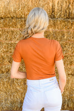 Load image into Gallery viewer, Spare Your Time Bodysuit In Rust