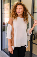 Load image into Gallery viewer, Split Personality Color Block Top