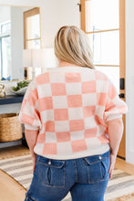 Load image into Gallery viewer, Start Me Up Checkered Sweater