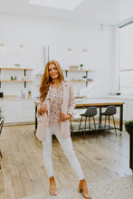 Load image into Gallery viewer, Stella Notched Neck Floral Long Sleeve Blouse