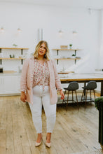 Load image into Gallery viewer, Stella Notched Neck Floral Long Sleeve Blouse