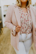 Load image into Gallery viewer, Stella Notched Neck Floral Long Sleeve Blouse