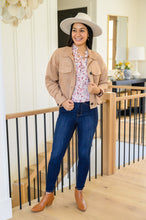 Load image into Gallery viewer, Stella Notched Neck Floral Long Sleeve Blouse