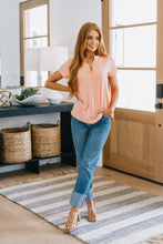 Load image into Gallery viewer, Tippy Top Ribbed Knit Henley