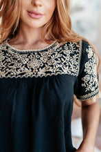 Load image into Gallery viewer, Try Again Embroidered Top