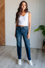 Load image into Gallery viewer, Muriel Mid Rise Control Top Classic Straight Jeans
