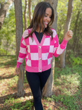 Load image into Gallery viewer, PREORDER: All My Life Checkered Cardigan in Three Colors
