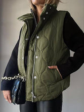 Load image into Gallery viewer, Fashionable and casual solid color cotton vest_CWOV00324
