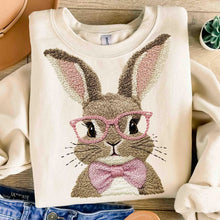 Load image into Gallery viewer, One Smart Bunny Graphic Sweatshirt in Three Colors
