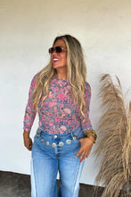 Load image into Gallery viewer, PREORDER: Boots &amp; Blooms Collection Mesh Tops
