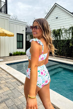 Load image into Gallery viewer, PREORDER: Floral Capri Chic Swim Set
