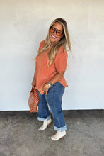 Load image into Gallery viewer, PREORDER: Joey Washed Cotton Boyfriend Tee Fall Colors
