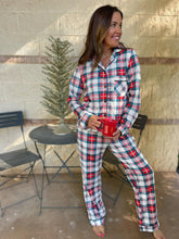 Load image into Gallery viewer, PREORDER: Holiday Plaid Pajama Set
