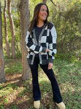 Load image into Gallery viewer, PREORDER: All My Life Checkered Cardigan in Three Colors
