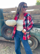 Load image into Gallery viewer, PREORDER: Jackson Plaid Shacket in Two Colors
