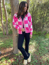 Load image into Gallery viewer, PREORDER: All My Life Checkered Cardigan in Three Colors
