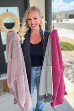 Load image into Gallery viewer, PREORDER: Contrast Trim Knit Cardigan in Four Colors
