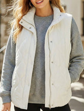 Load image into Gallery viewer, Fashionable and casual solid color cotton vest_CWOV00324

